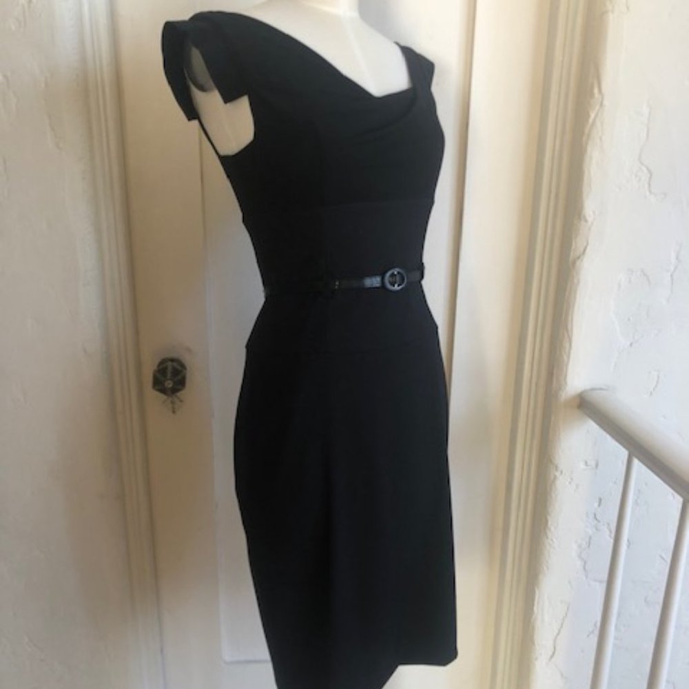 SUPER FLATTERING NEW WITH TAGS LITTLE BLACK DRESS